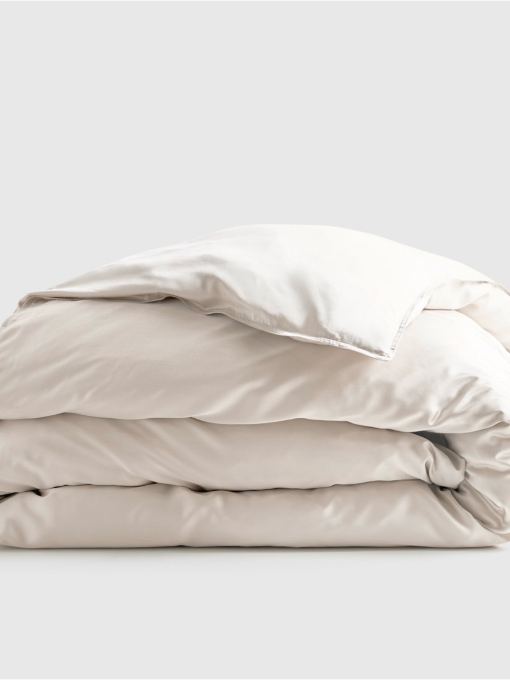 NEW Quince KING Sand Color Bamboo Duvet Cover $124